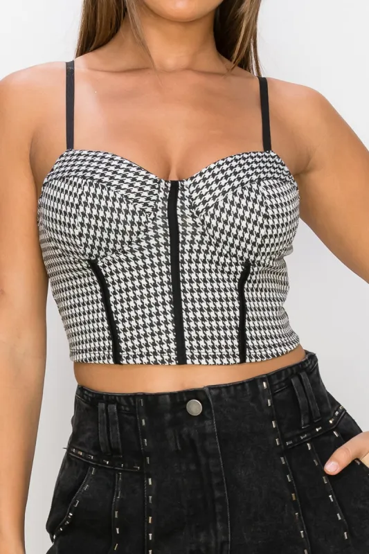 Quinn Crop Top sold by Pink Canary