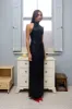 High Neck Halter | Black Sequin sold by With Harper Lu