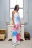 Low Back Maxi Dress | Azure Poppy sold by With Harper Lu
