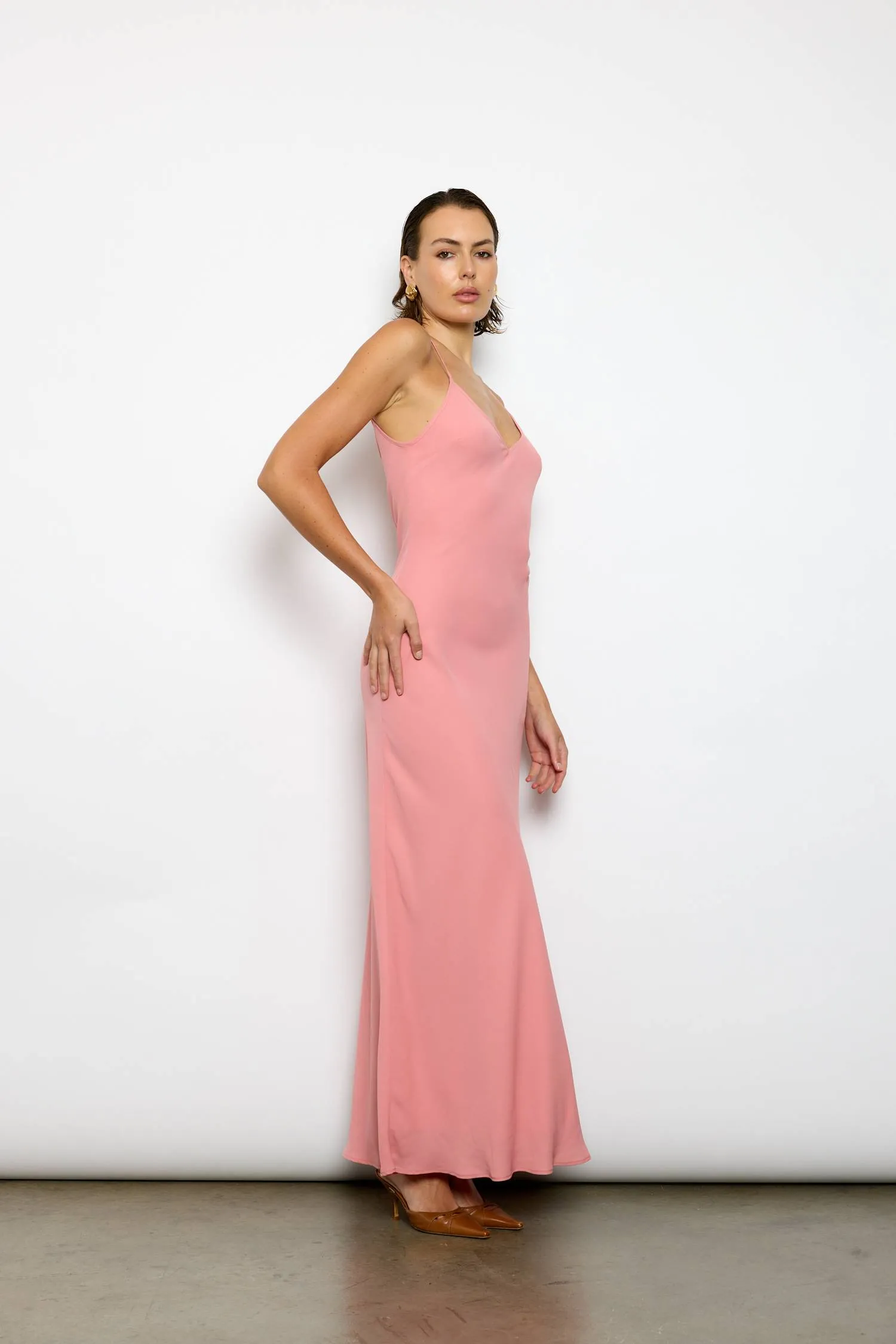 Georgette Maxi Dress | Blush sold by With Harper Lu product image thumbnail 4
