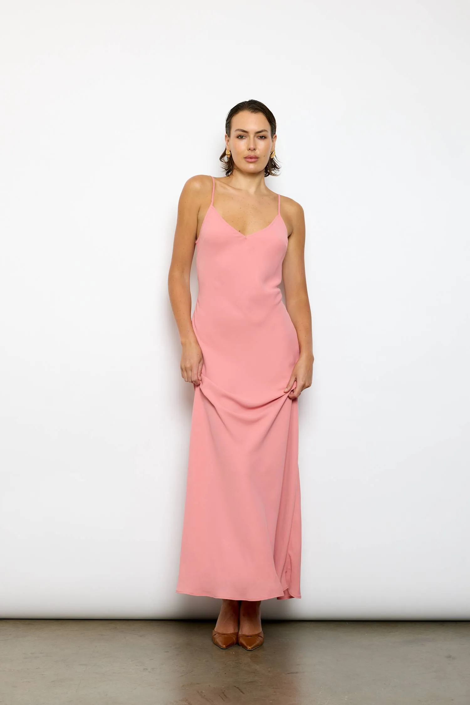 Georgette Maxi Dress | Blush sold by With Harper Lu product image thumbnail 3