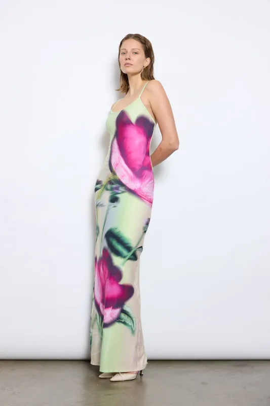 Slip Dress | Lime Floral sold by With Harper Lu