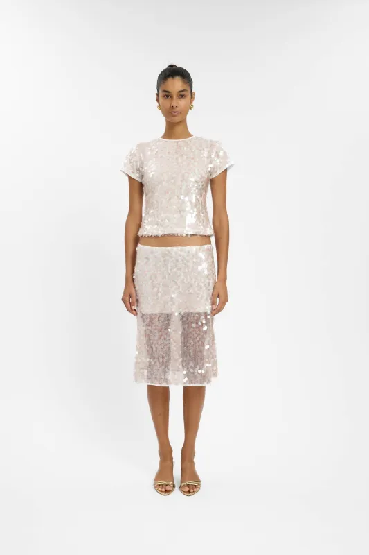Midi Skirt | Sequin sold by With Harper Lu