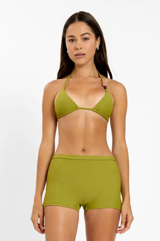 Triangle Top | Beaded Emerald sold by With Harper Lu