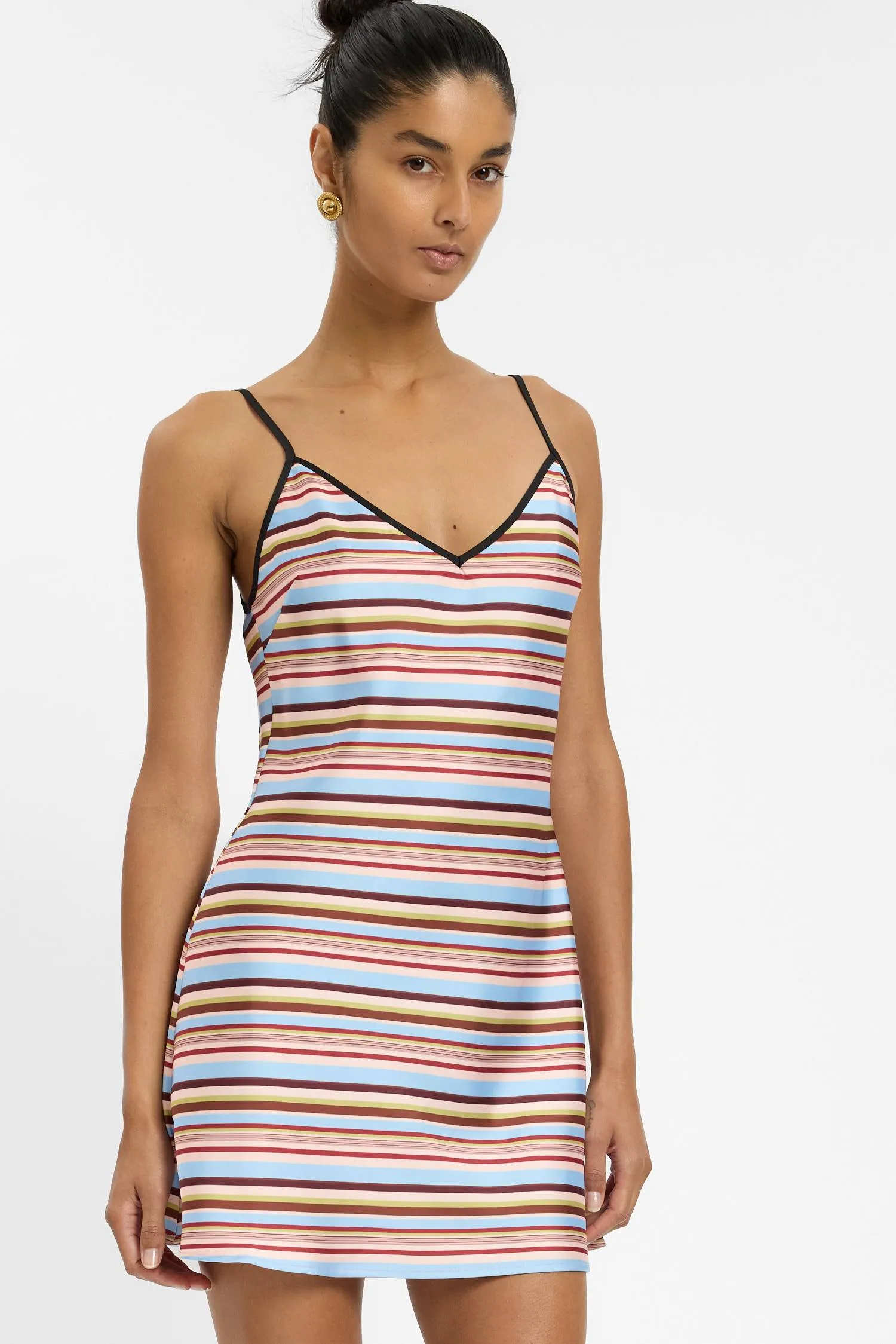 Bias Mini Dress | Vintage Stripe sold by With Harper Lu product image thumbnail 3