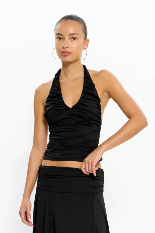 Luna Top | Black made by With Harper Lu