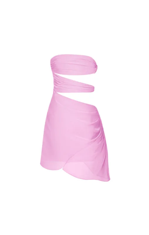 3 Carats Side Chiffon Mini Dress sold by Stolen Stores