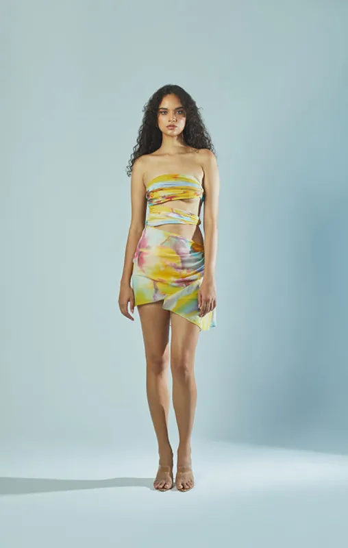 3 Carats Side Mini Dress (Exclusive Cha Ba Print) sold by Stolen Stores