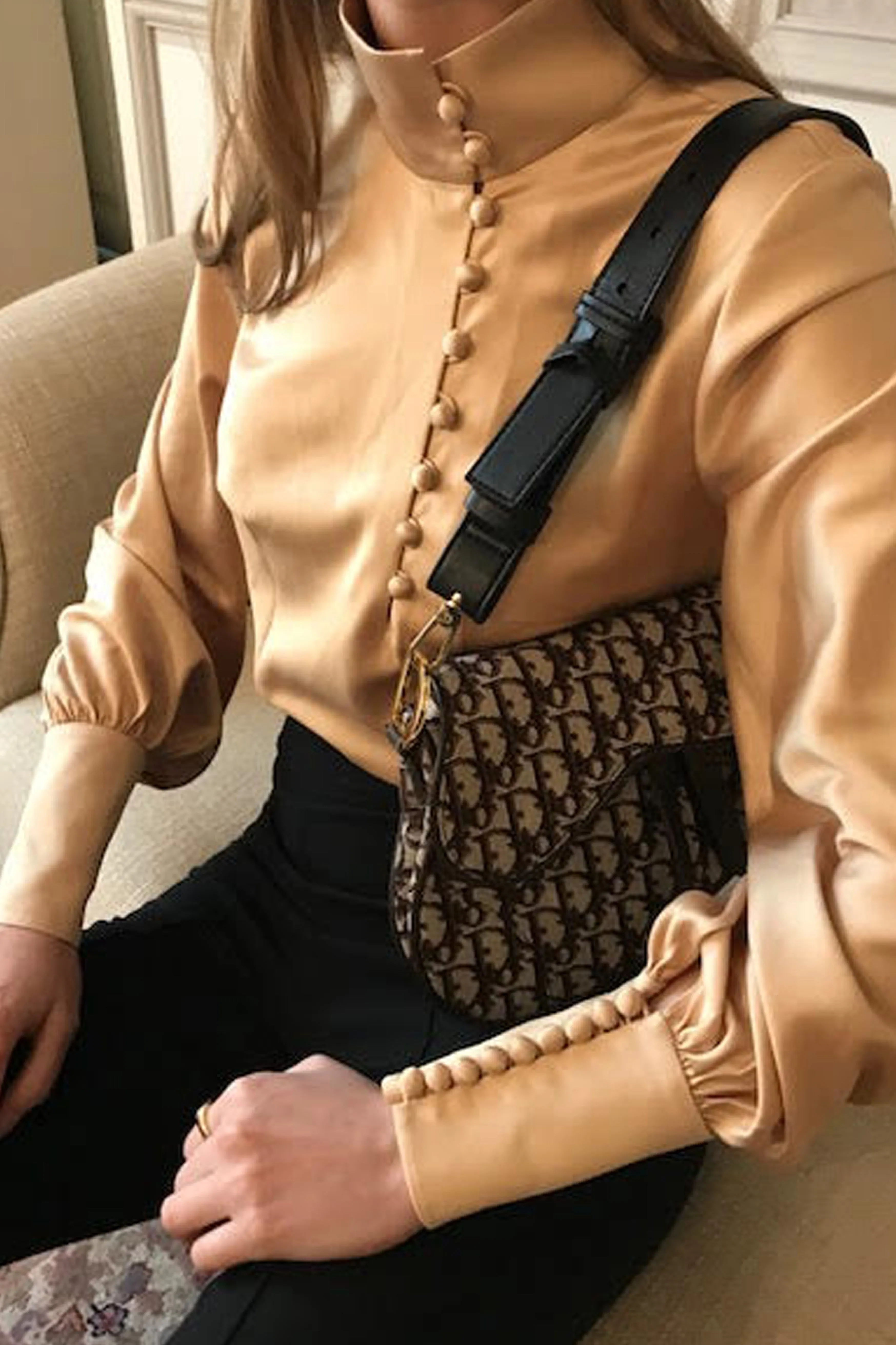 Mandarin Blouse sold by Stolen Stores