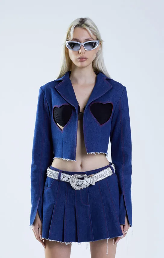 Ms. Heart Cut-Out Suit sold by Stolen Stores product image thumbnail 5