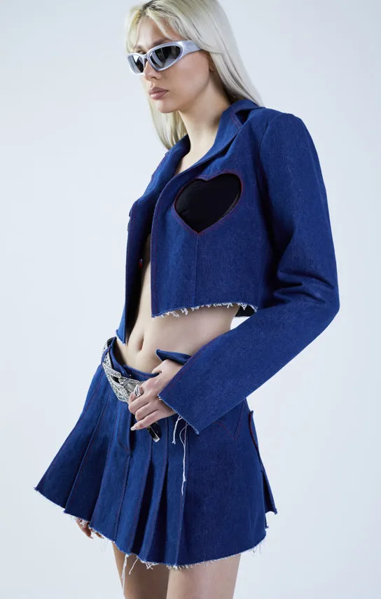 Ms. Heart Cut-Out Suit sold by Stolen Stores product image thumbnail 3