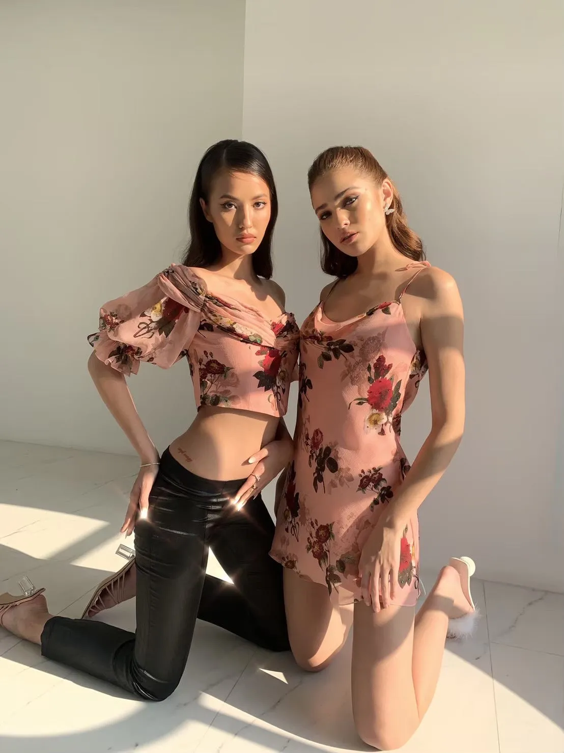 Bow Mini Dress (Floral) sold by Stolen Stores product image thumbnail 3