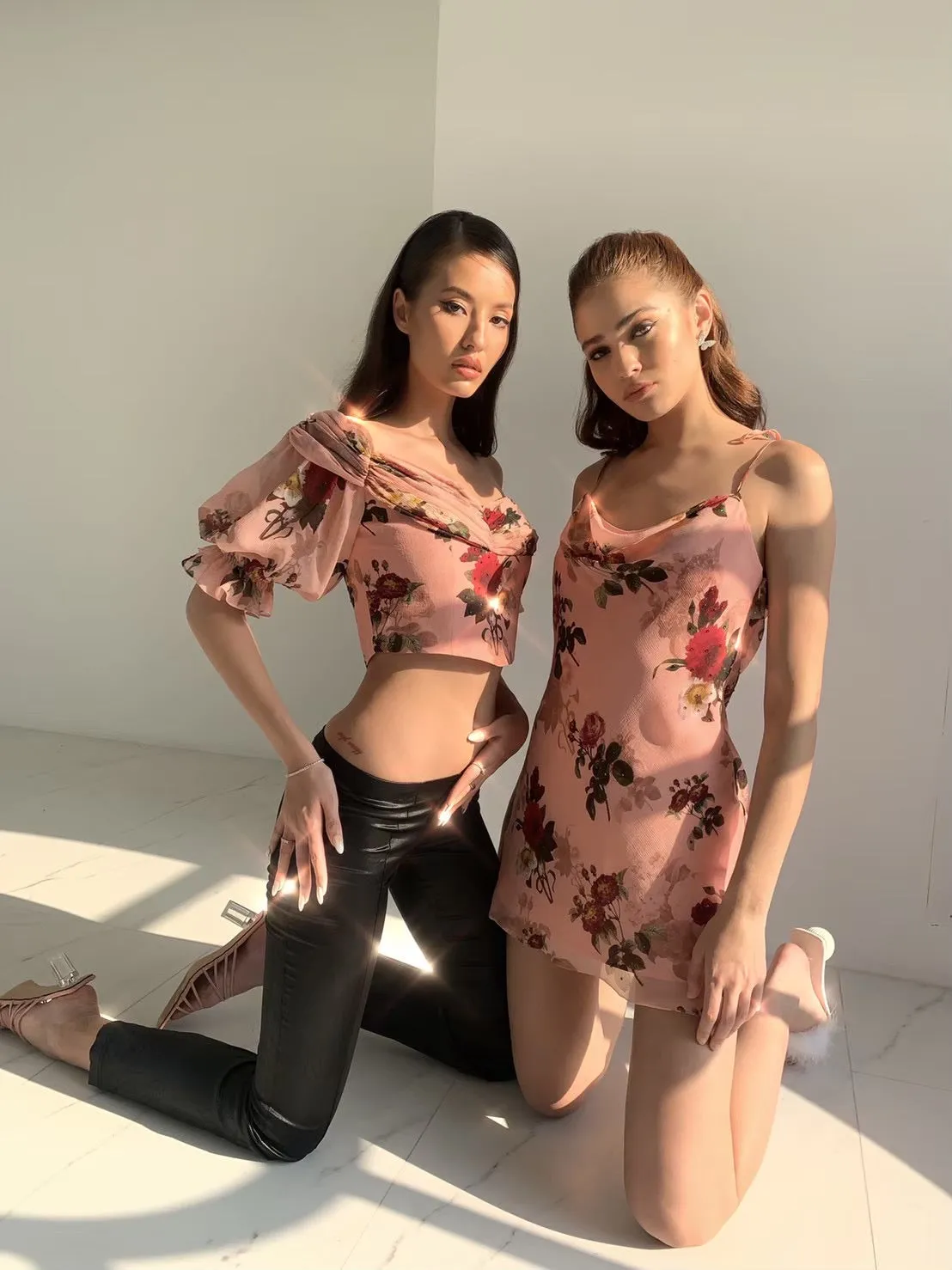 Bow Mini Dress (Floral) sold by Stolen Stores product image thumbnail 2