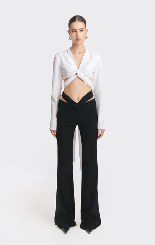 Butterfly Twisted Shirt made by Stolen Stores