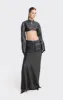 Faux Leather Racing Belt Crop Jacket sold by Stolen Stores