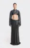 Faux Leather Racing Belt Crop Jacket sold by Stolen Stores