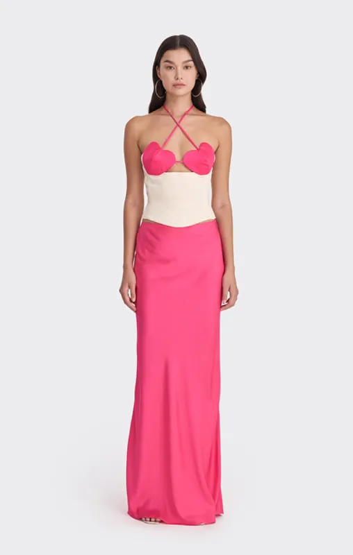 Ms. Heart Side Bustier (Two Tone) made by Stolen Stores