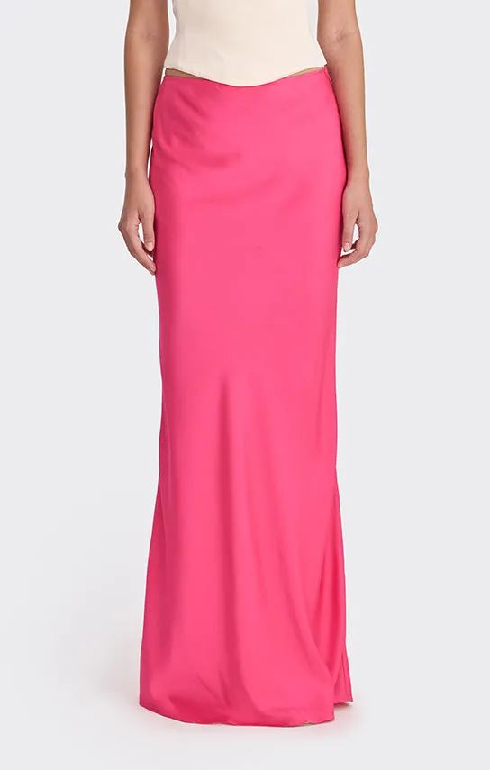 Classic Low Waist Maxi Skirt (Satin) sold by Stolen Stores