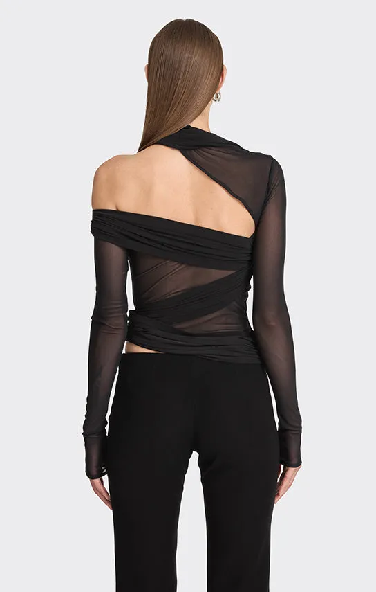 Jersey Wrap Top sold by Stolen Stores product image thumbnail 5