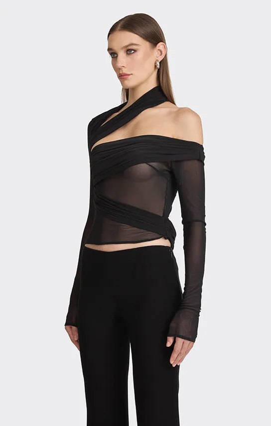 Jersey Wrap Top sold by Stolen Stores product image thumbnail 3