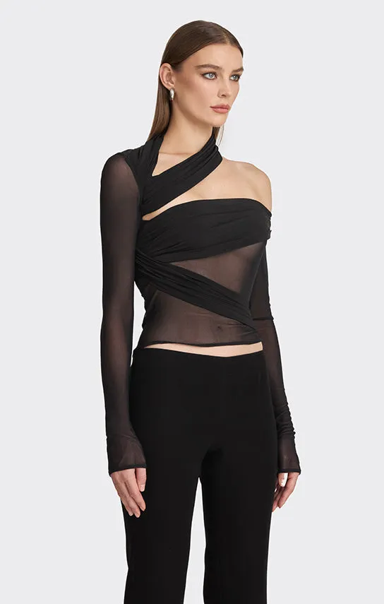 Jersey Wrap Top sold by Stolen Stores product image thumbnail 4
