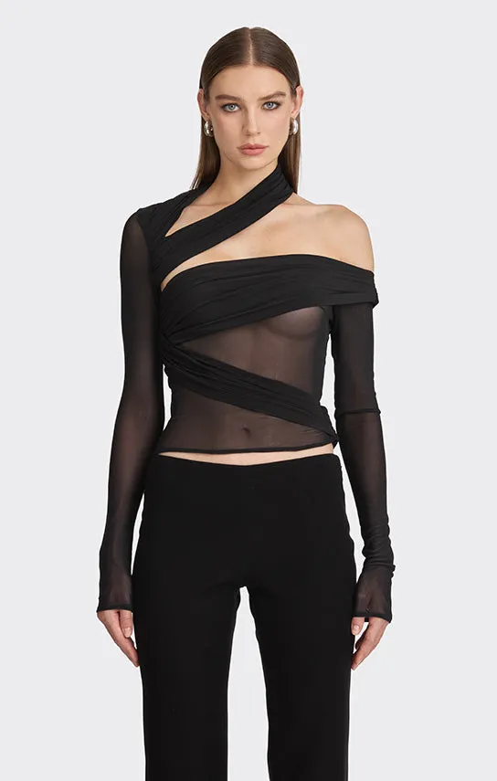Jersey Wrap Top sold by Stolen Stores product image thumbnail 2