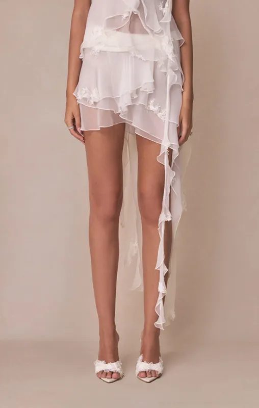 Fairy Layered Mini Skirt (French Lace) sold by Stolen Stores