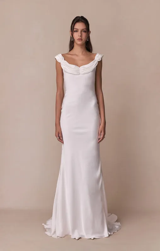 Princess Maxi Dress (100% Italian Silk) made by Stolen Stores