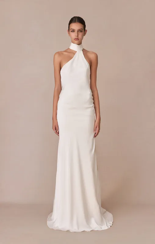 Lena Maxi Dress (100% Italian Silk) made by Stolen Stores