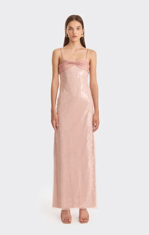 Swan Slip Maxi Dress (Sequin) sold by Stolen Stores