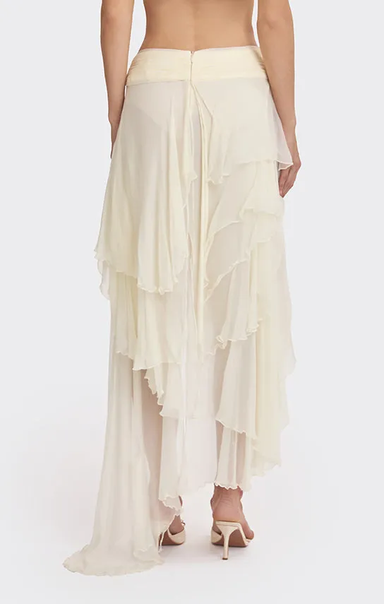 Fairy Layered Maxi Skirt (Lace) sold by Stolen Stores product image thumbnail 3