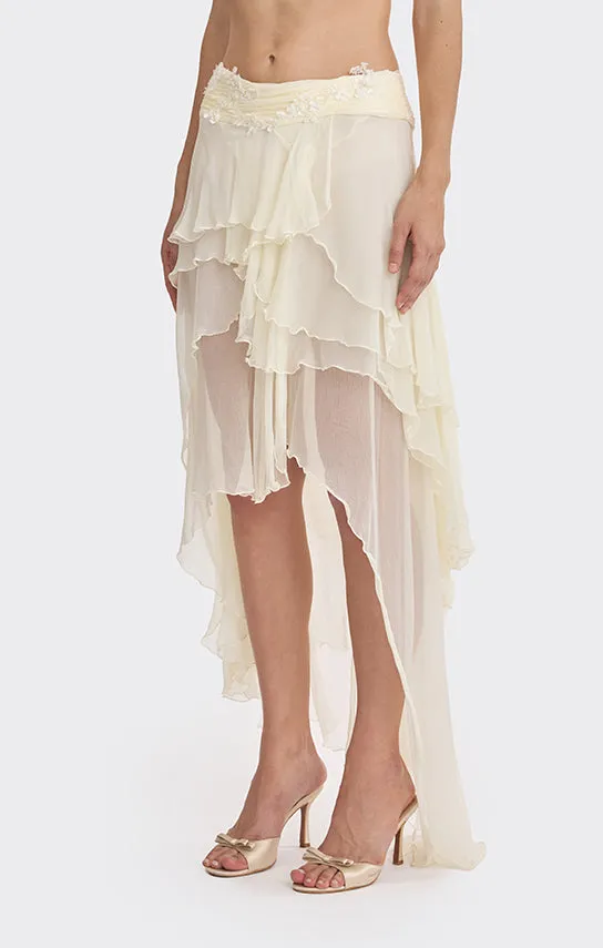 Fairy Layered Maxi Skirt (Lace) sold by Stolen Stores product image thumbnail 2