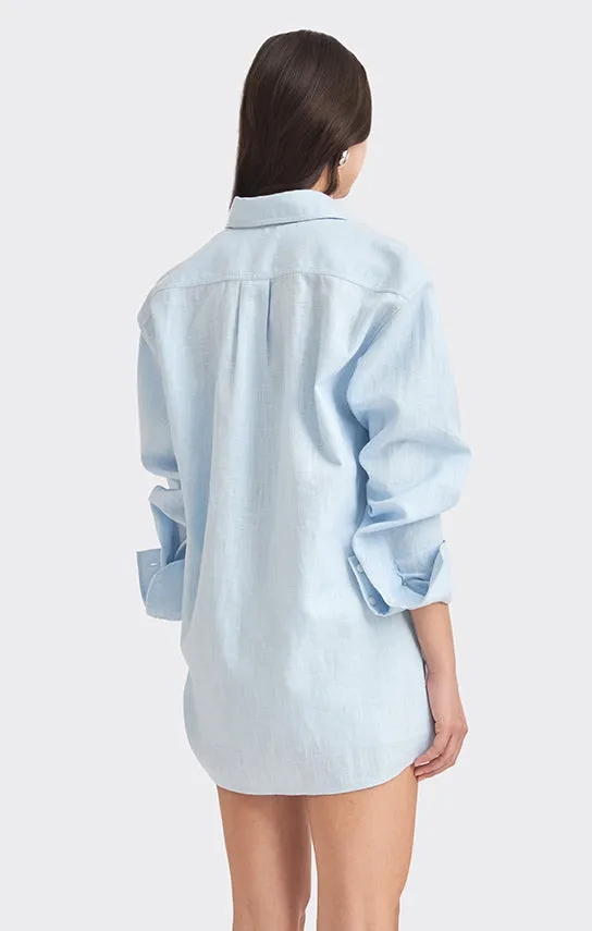 Oversized Linen Shirt sold by Stolen Stores product image thumbnail 5