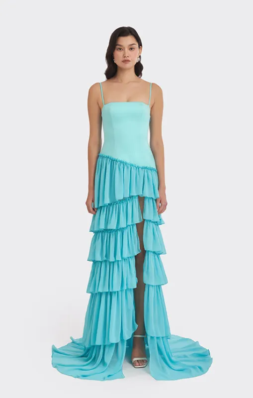 Ruffle Layered Maxi Dress sold by Stolen Stores