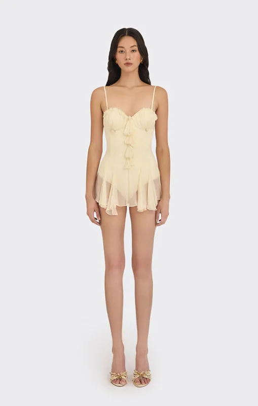 Shell Bodysuit Mini Dress sold by Stolen Stores