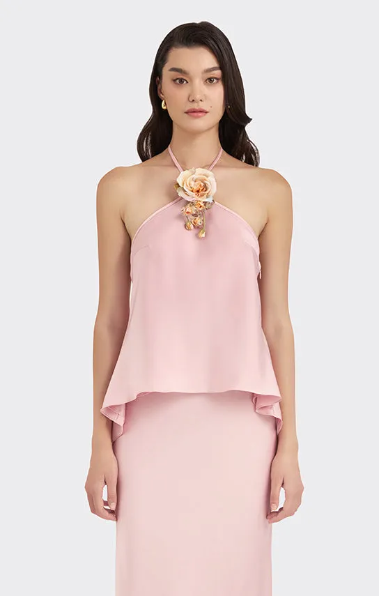 Halter Floral Mini Top sold by Stolen Stores product image thumbnail 2