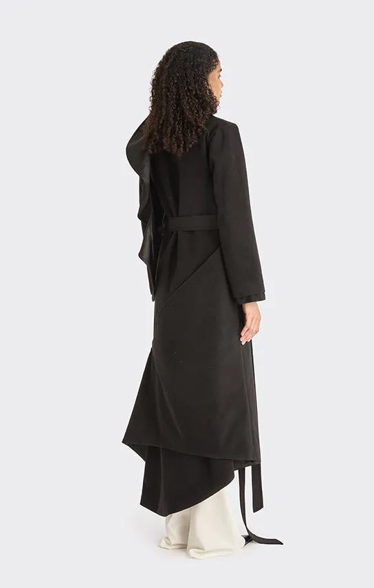 Spiral Wrap Coat sold by Stolen Stores product image thumbnail 5