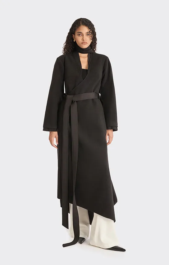 Spiral Wrap Coat sold by Stolen Stores product image thumbnail 2