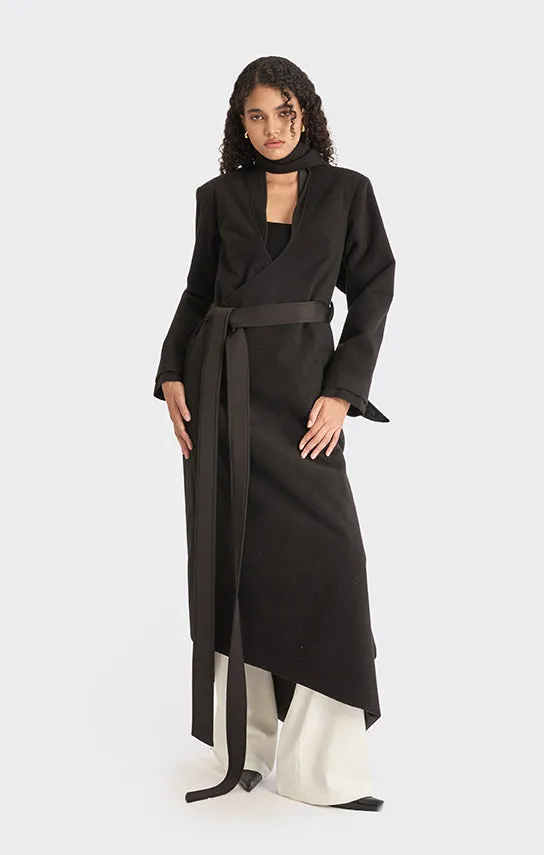 Spiral Wrap Coat sold by Stolen Stores product image thumbnail 3