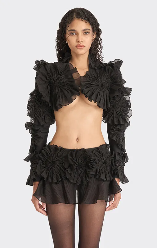 Lotus Leaf Bolero Jacket made by Stolen Stores