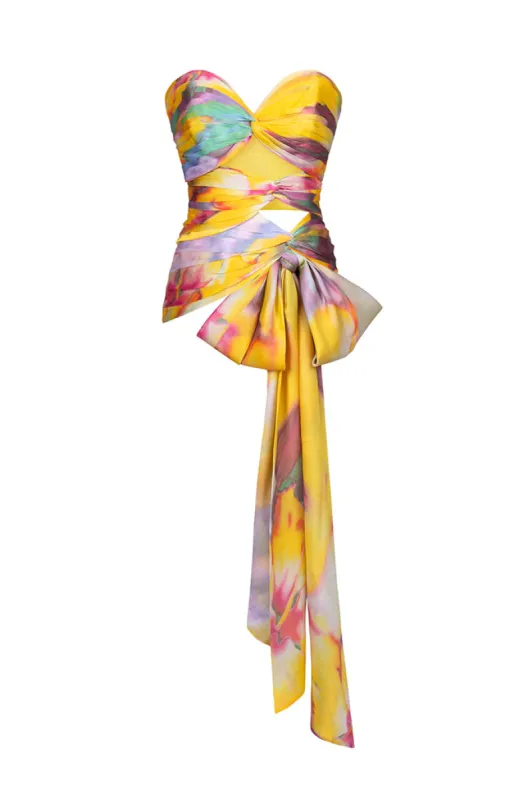 3 Carats Bustier (Exclusive Cha Ba Print) sold by Stolen Stores