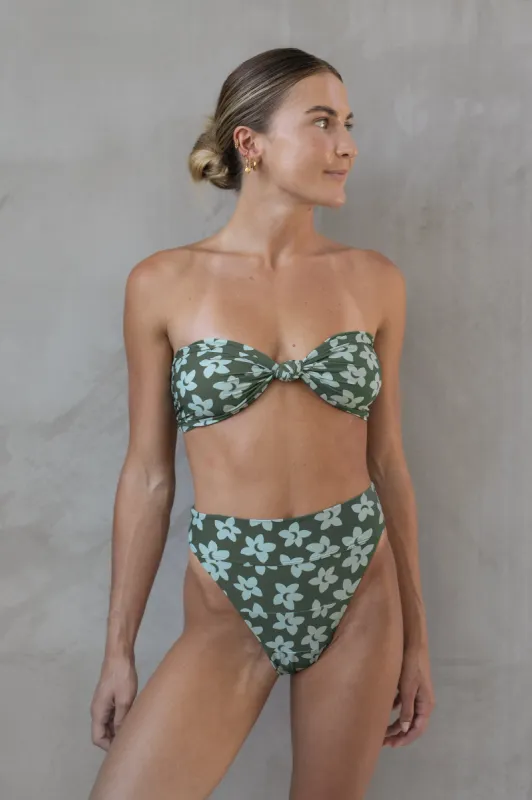 Paige Top - Moon Flower sold by Lokahi Swimwear