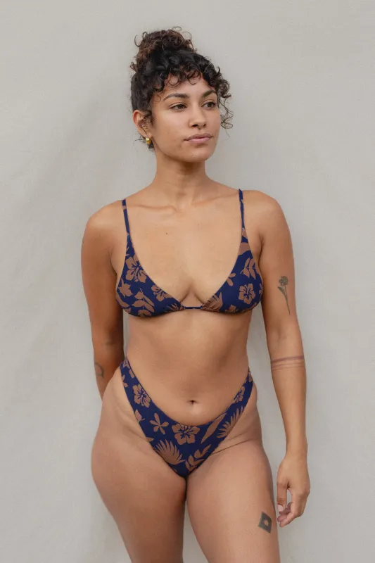 Ruby Bottom - Deep Blue sold by Lokahi Swimwear