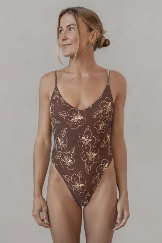 Eva One Piece - Kona sold by Lokahi Swimwear