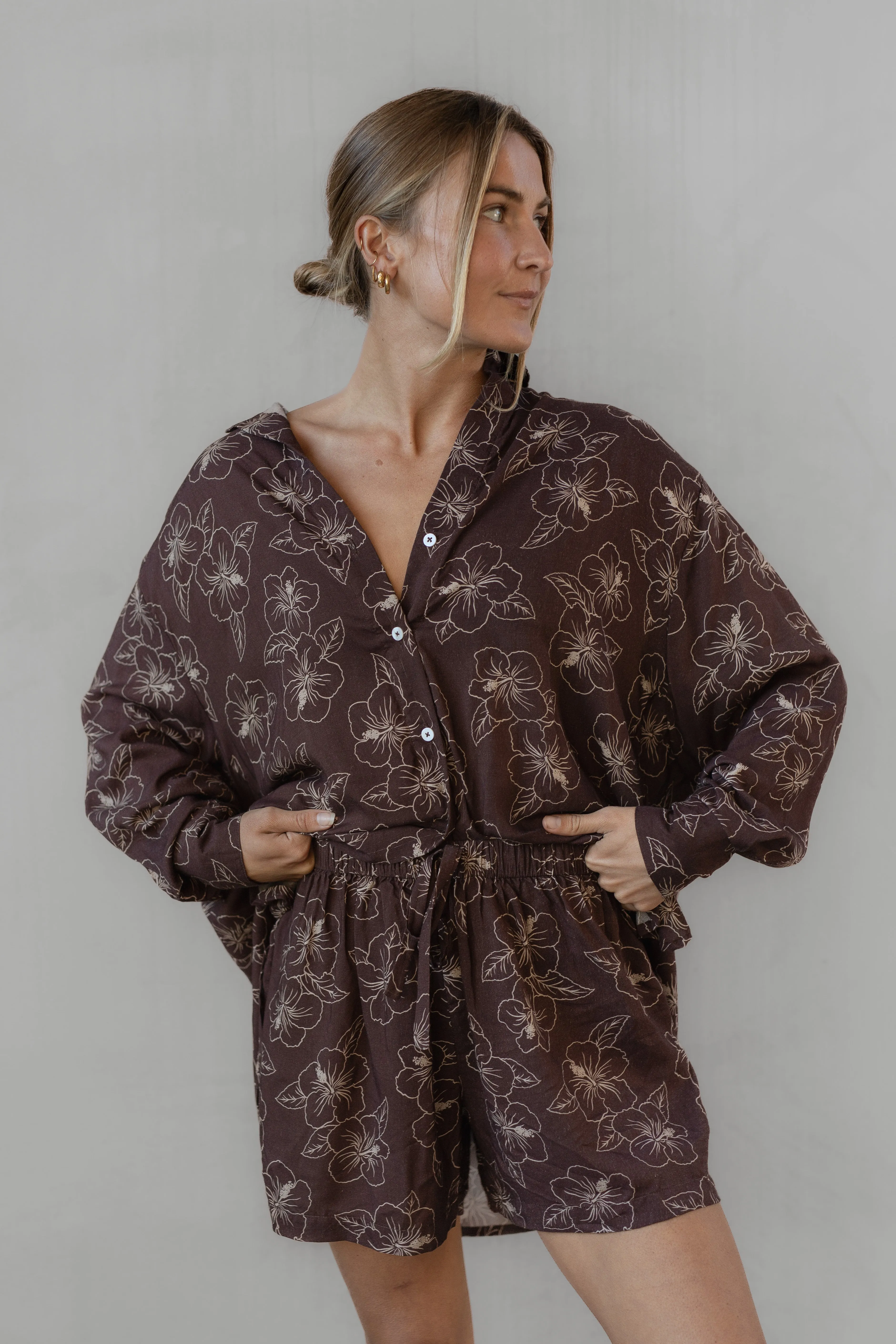 Zennor Shorts - Kona sold by Lokahi Swimwear product image thumbnail 2