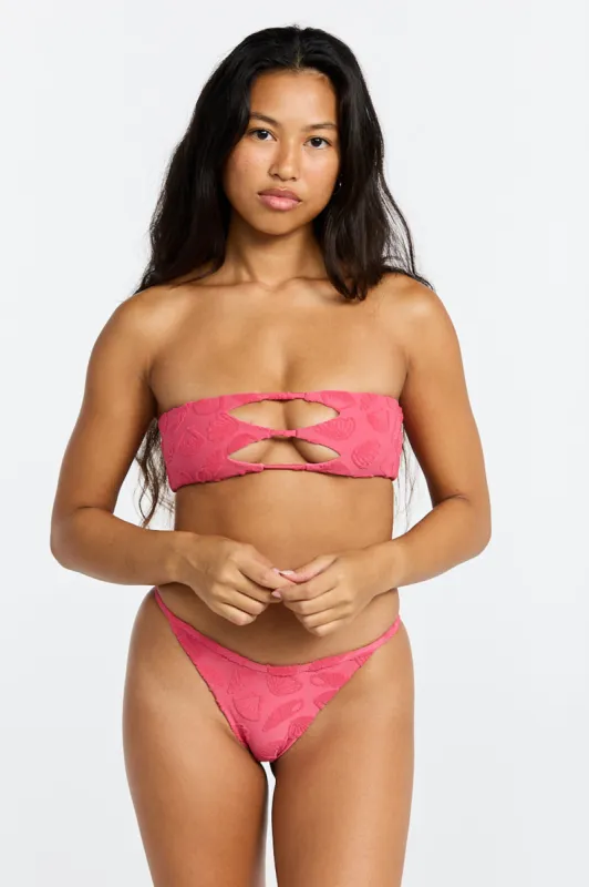 Benoa Swim India Top in Terry Shells- Last One sold by Society Bikini