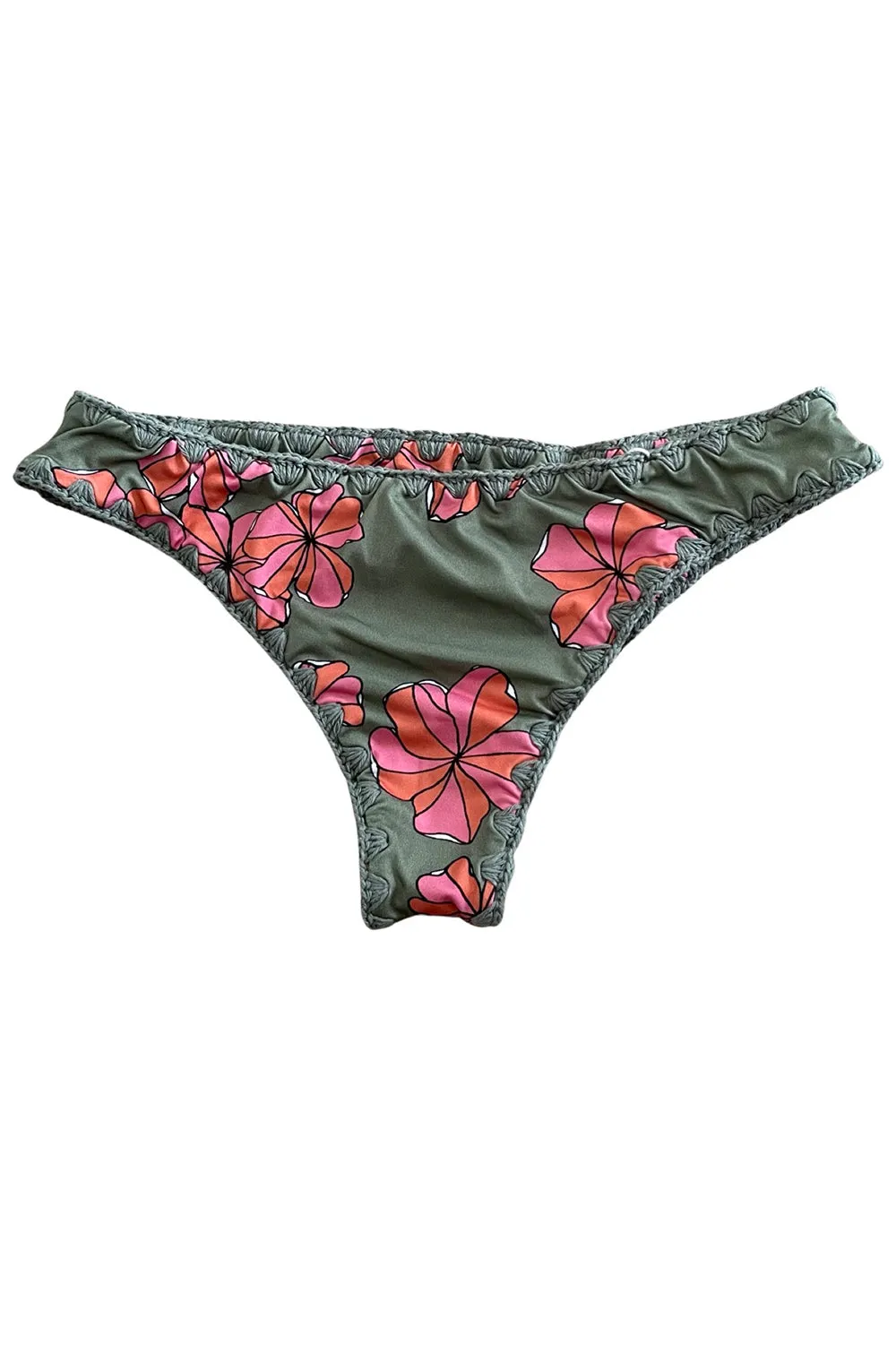 Posh Pua Makai Bottom in Retro Ilima- Last One sold by Society Bikini