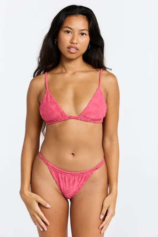 Benoa Swim Siena Top in Terry Shells sold by Society Bikini