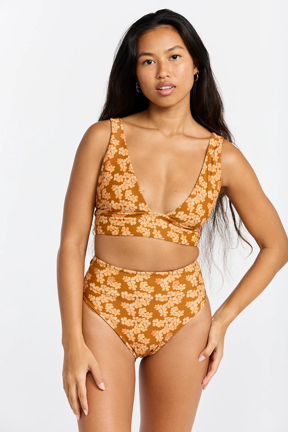 Benoa Swim Kira Top in Lei- Last One sold by Society Bikini product image thumbnail 3