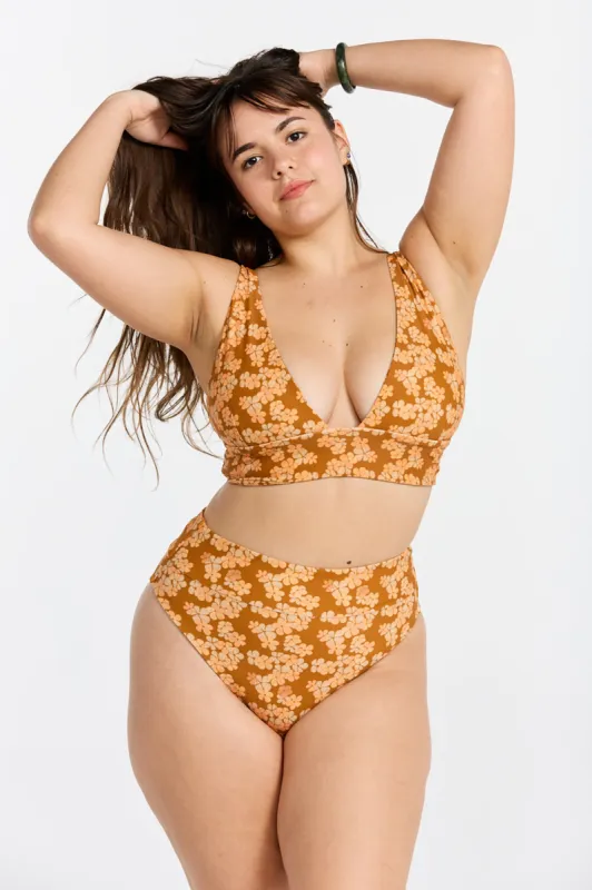 Benoa Swim Kira Top in Lei- Last One sold by Society Bikini